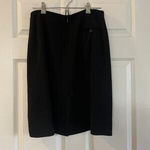 Iris Singer Collection size 14 black pencil skirt. Please see measurements